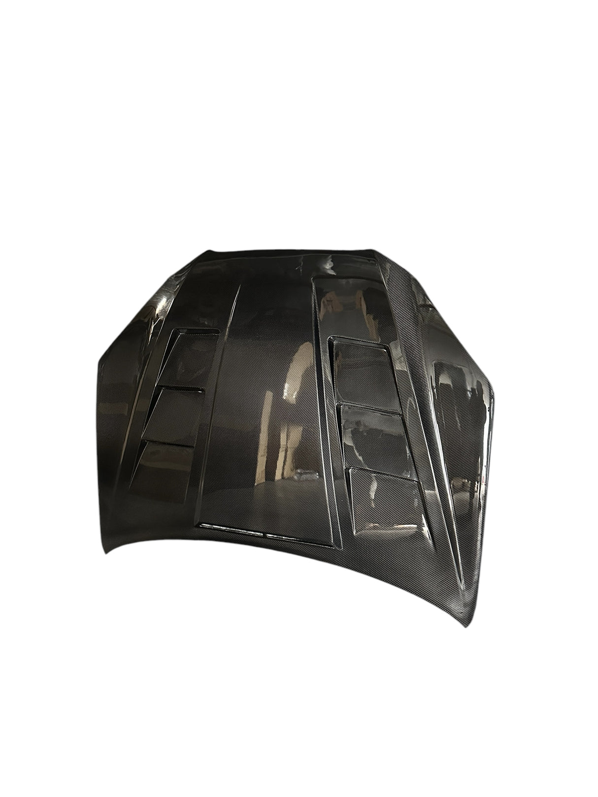 09-10 HYUNDAI GENESIS 2DR H2 STYLE CARBON FIBER HOOD