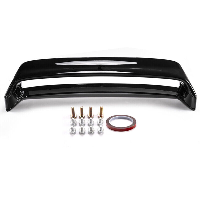 92-98 BMW E36 M3 LTW STYLE REAR TRUNK SPOILER PLASTIC GLOSS BLACK