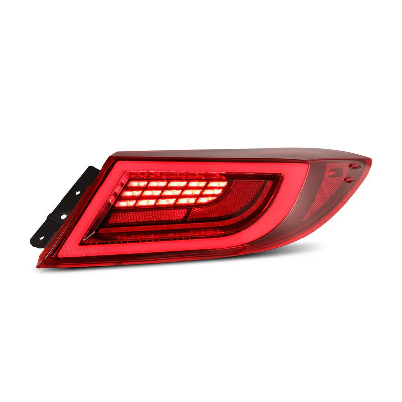 2022-2025 Toyota GR86/2022-2025 Subaru BRZ LED Tail Lights AlphaRex (LUXX-Series) -Vivid Red