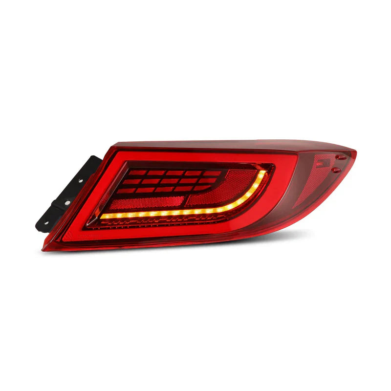2022-2025 Toyota GR86/2022-2025 Subaru BRZ LED Tail Lights AlphaRex (LUXX-Series) -Vivid Red