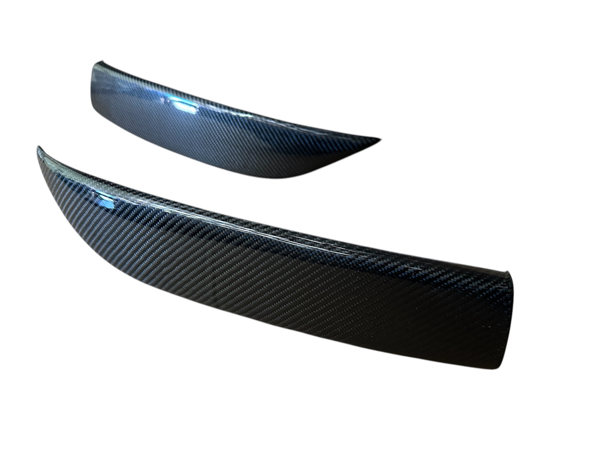 09-10 GENESIS 2D H1 STYLE REAR APRONS/ LIPS CARBON FIBER