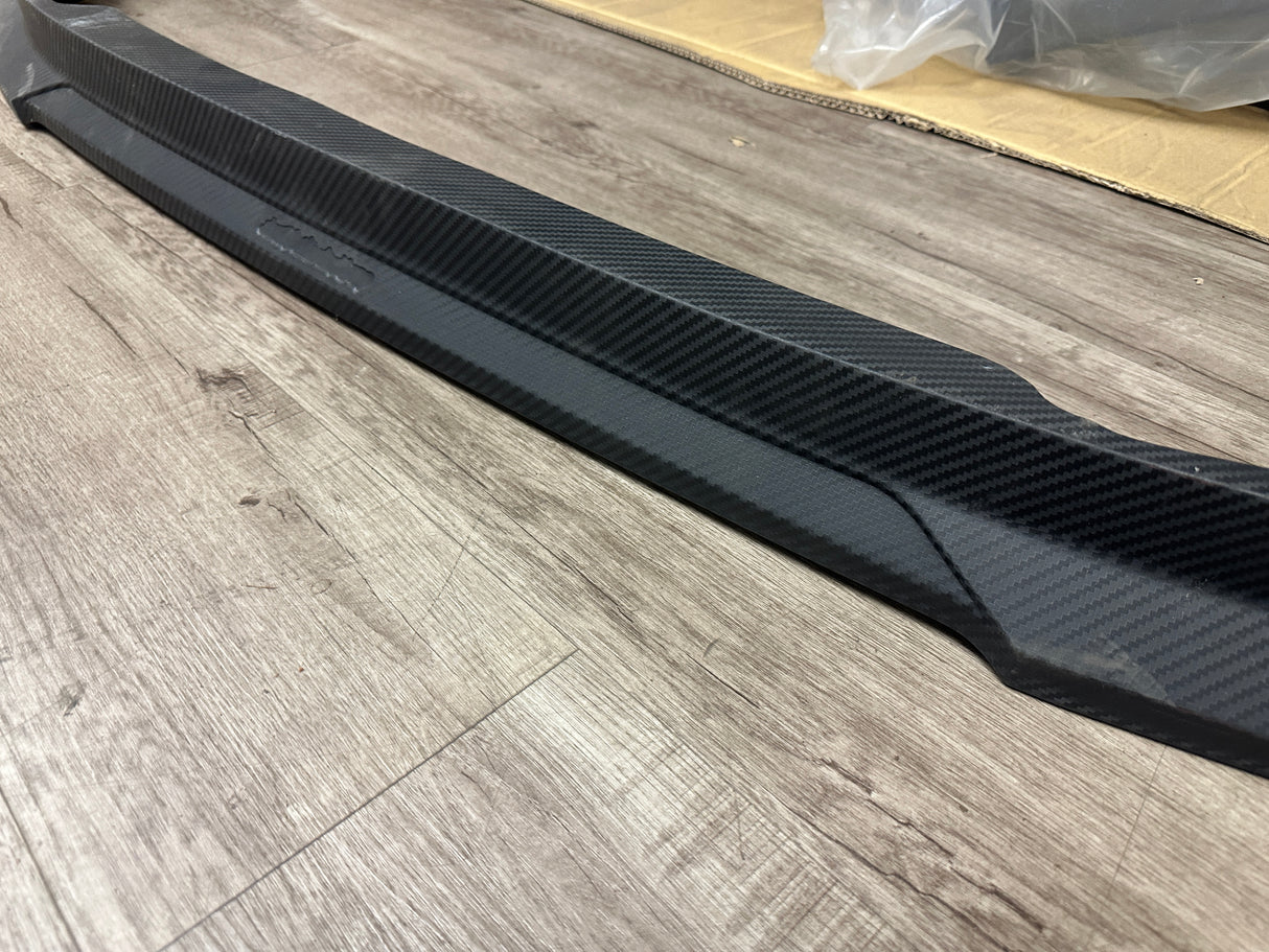 03-05 HONDA ACCORD 4DR HC-1 STYLE FRONT LIP PP CARBON LOOK OPEN BOX