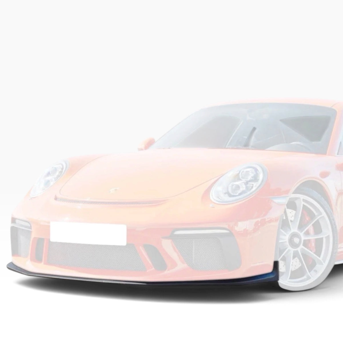 For 2018-2019 Porsche 991.2 GT3 Style Front Lip PP Plastic