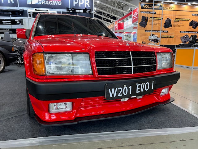 82-93 MERCEDES W201 EVO 1 AMG STYLE FULL BODY KIT PP PLASTIC