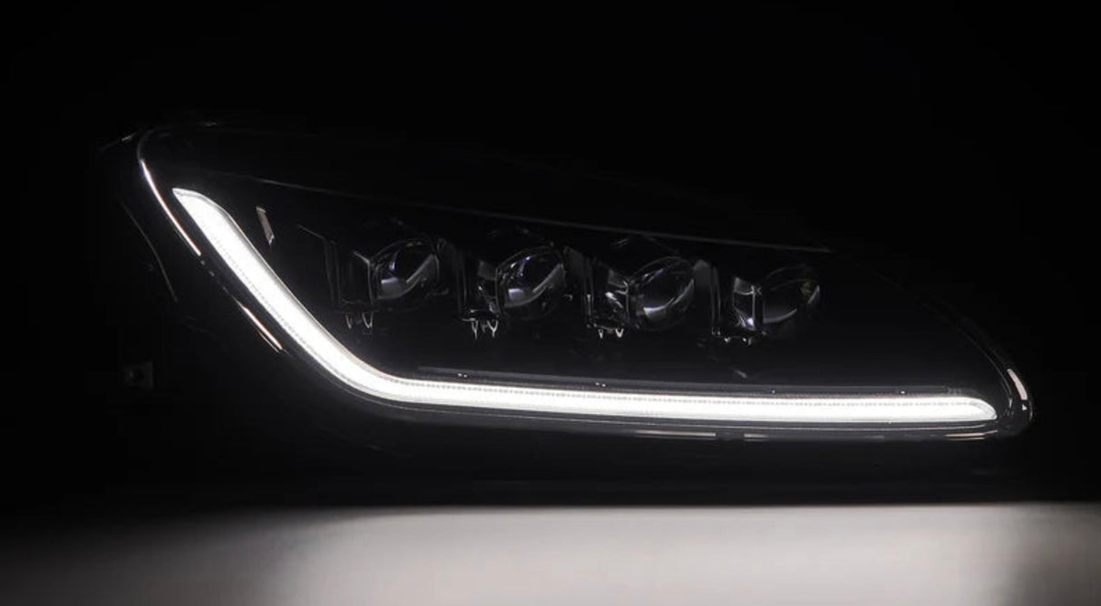 99-09 Honda S2000 AP1/AP2 LED Projector Headlights - Alpha-Black AlphaRex (NOVA-Series)