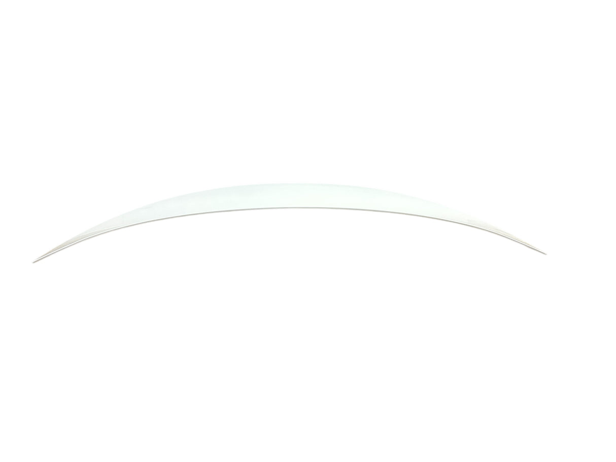 17-21 TESLA MODEL 3 JS-STYLE REAR TRUNK LID SPOILER WING ABS PLASTIC PAINTED WHITE