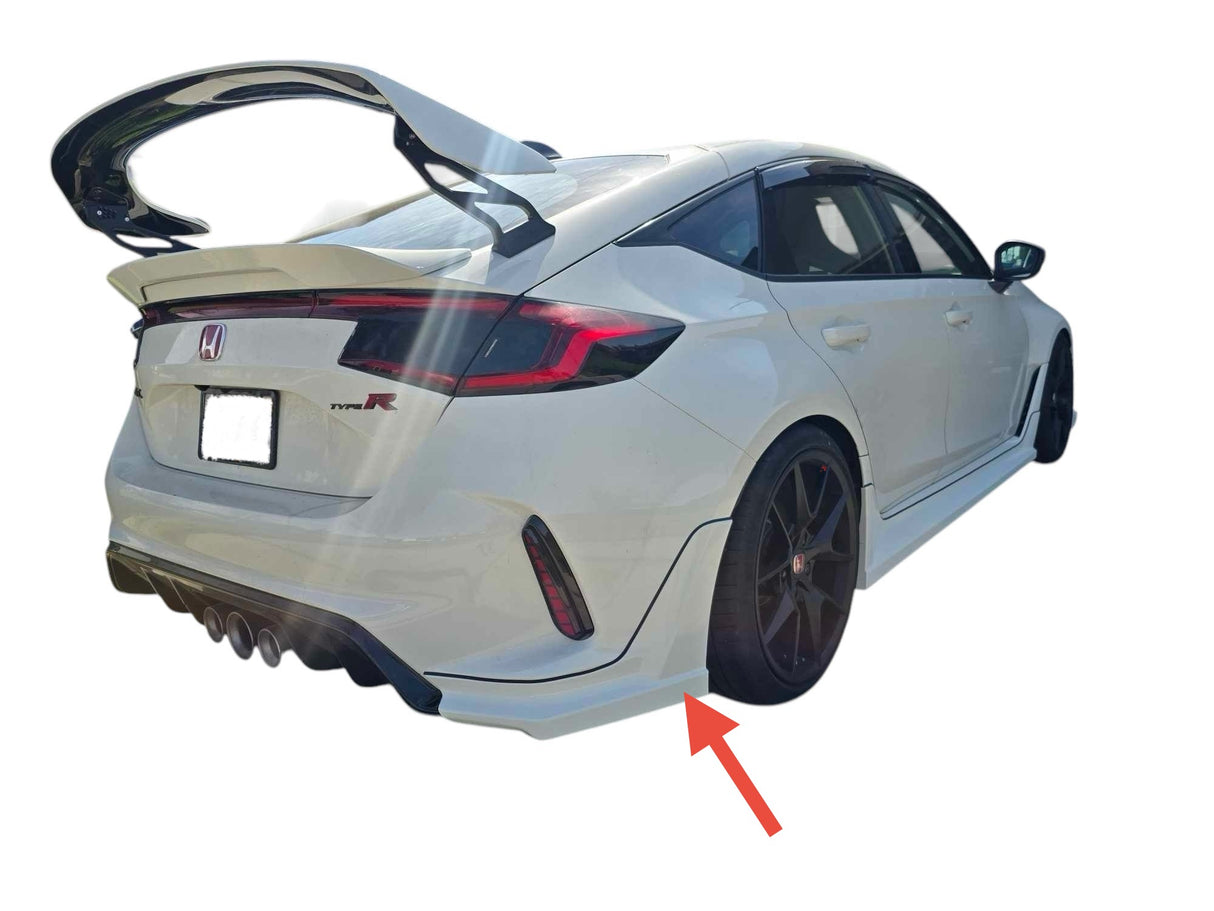 23-25 Honda Civic Type R (FL5) MU Style Rear Lip Plastic Unpaint