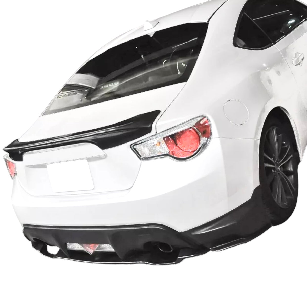 12-16 Scion FR-S Toyota 86 12-21 Subaru BRZ OE-Style Rear Lip Aprons ABS