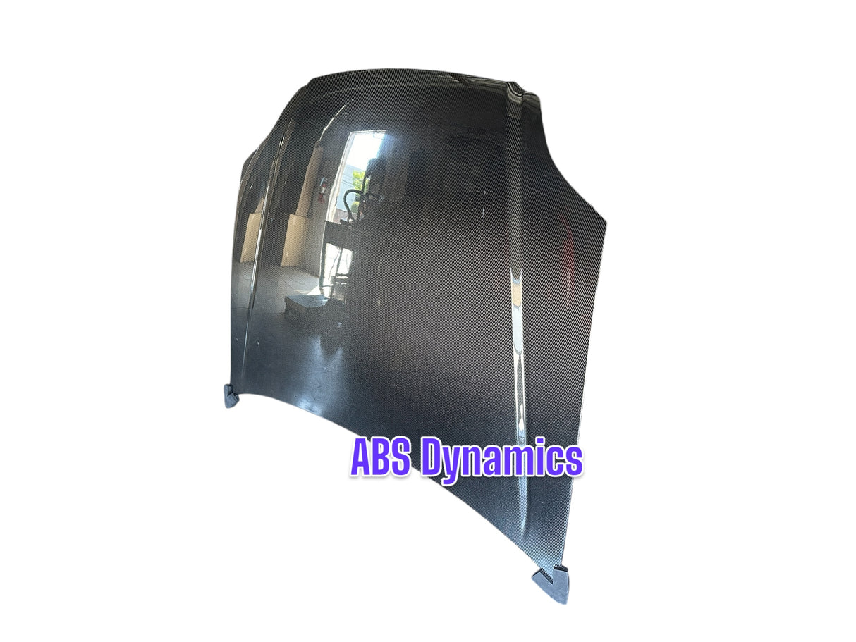 99-00 Honda Civic Hood Oem Style (carbon)