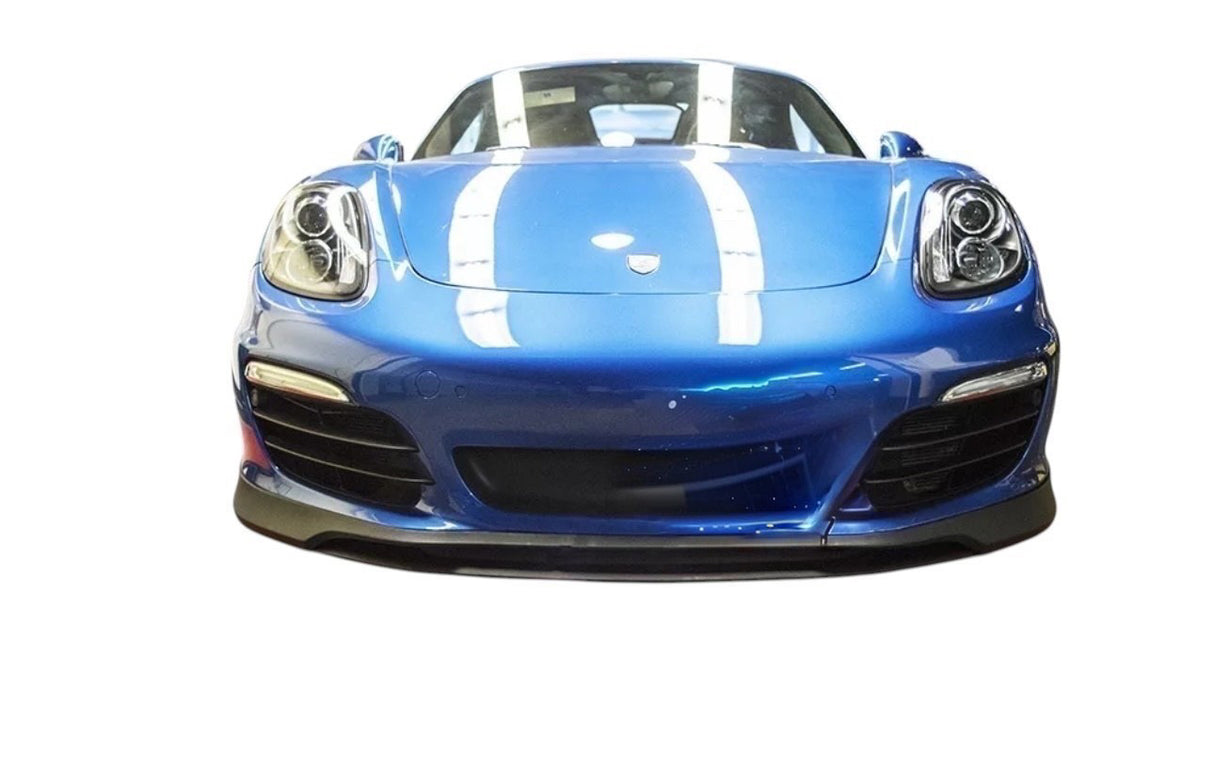 13-16 PORSCHE 981 BOXSTER TA STYLE FRONT BUMPER LIP PU