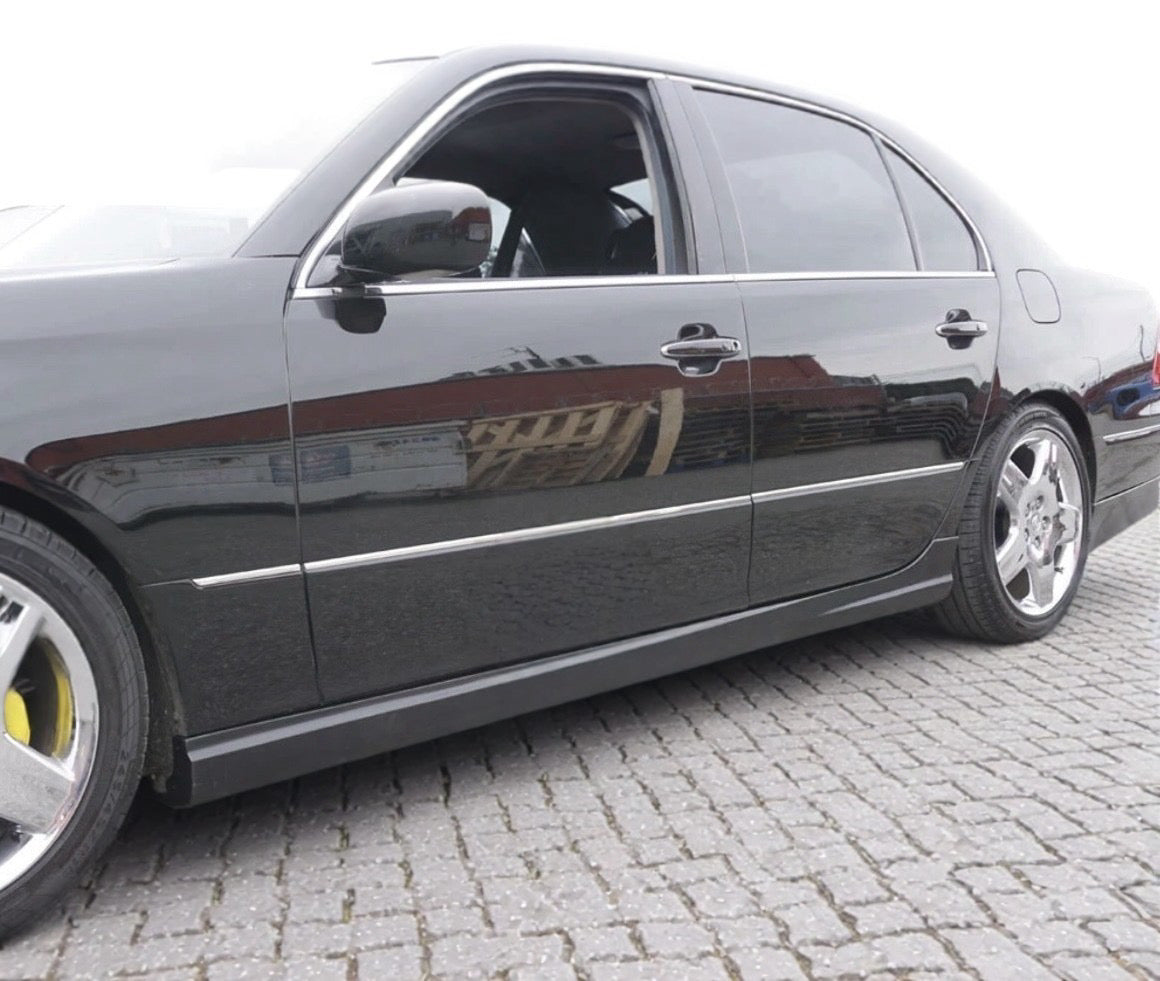01-06 Lexus LS430 C Style Side Skirt Set 2pcs unpaint (PU)