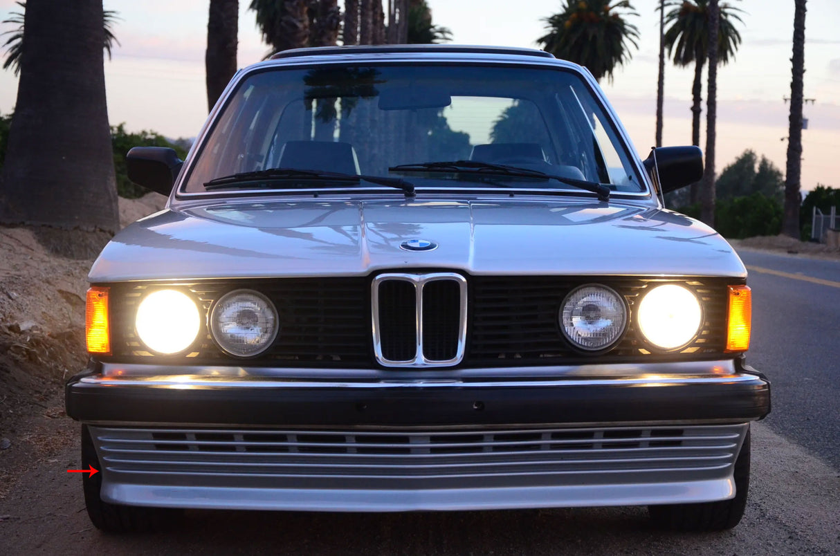 79-83 BMW E21 3-SERIES 2DR/4DR BBS Style Front Bumper Lower Lip Spoiler PP Unpaint