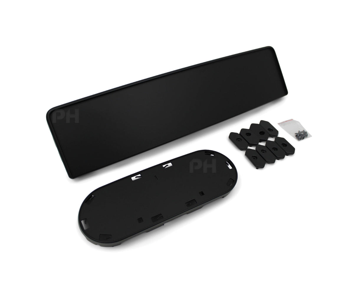 14-16 AUDI A3 S3 8V W/ SENSOR HOLDER RS3-STYLE BADGELESS FRONT GRILL (BLACK)