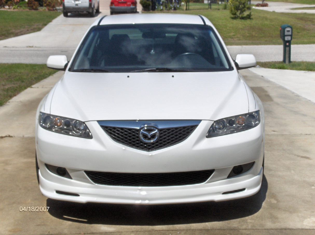 03-05 Mazda 6 JDM RS Front Bumper Lower Lip Spoiler (ABS) Unpaint