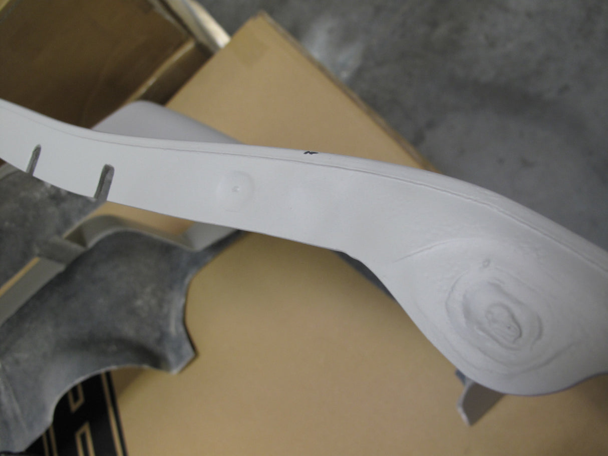 03-08 350Z NISMO RS Style Rear Bumper FRP UNPAINT