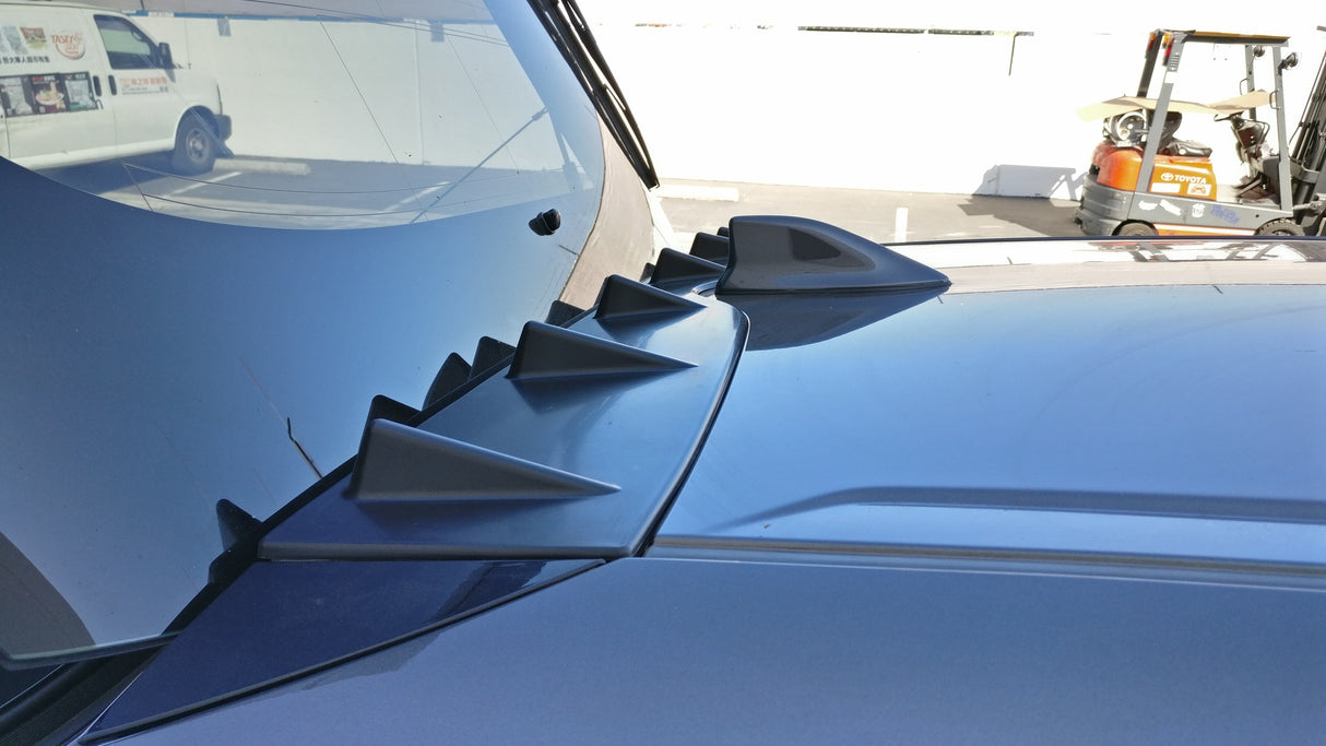 16-22 TOYOTA PRIUS BASE REAR ROOF DIFFUSER SPOILER PLASTIC BLACK