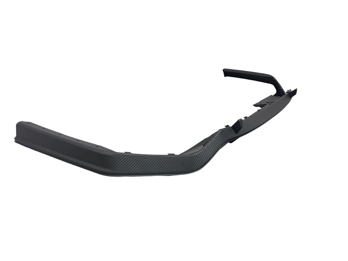 17-20 HONDA CIVIC 10 GEN 4D Si TYPE-R STYLE REAR LIP DIFFUSER PP MATTE CARBON LOOK