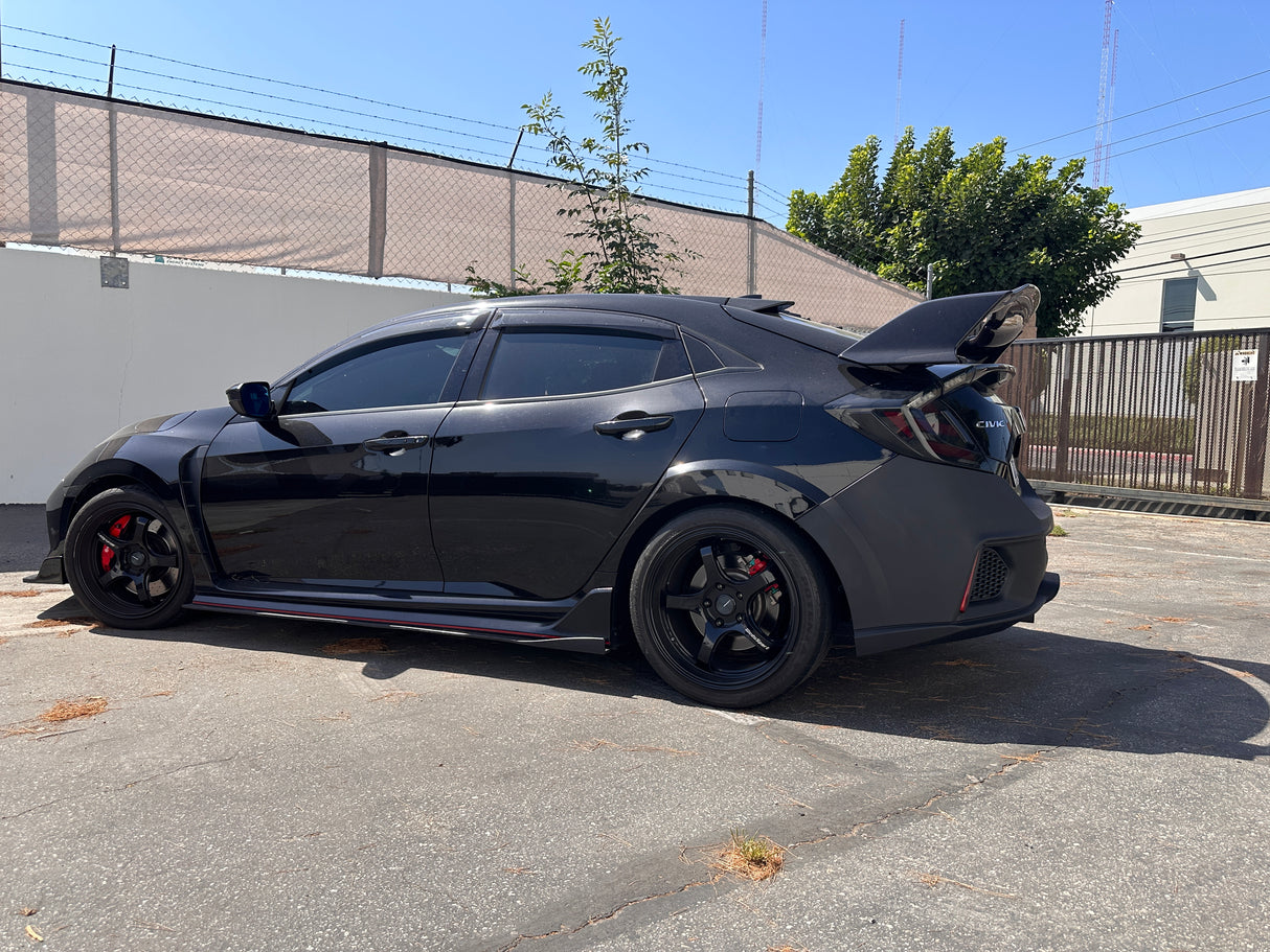 17-21 HONDA FK8 TYPE-R CIVIC SP STYLE REAR BUMPER COVER UNPAINT PP PRIMER