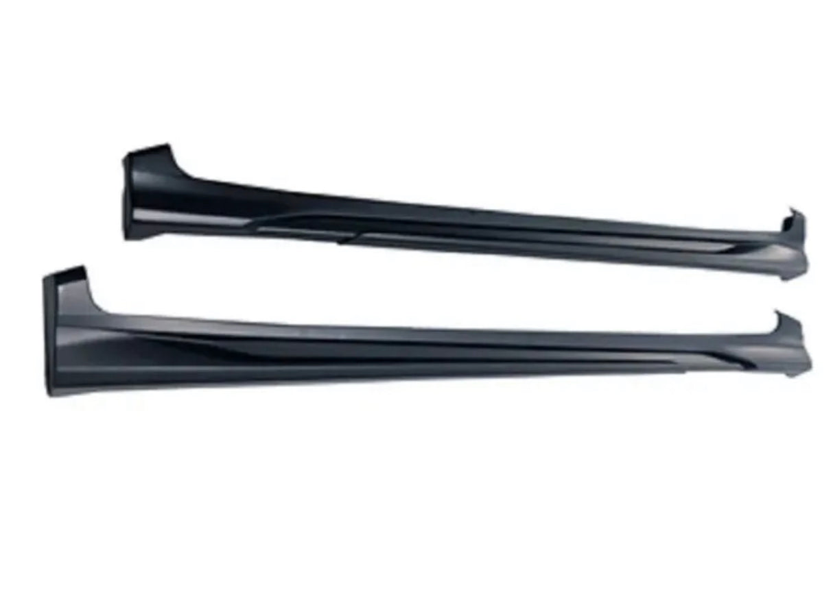 18-20 TOYOTA JDM CHR CH-R 5DR V2 SIDE SKIRT SET 2PCS PP UNPAINT BLACK