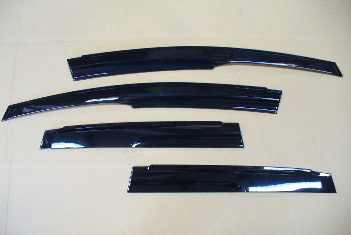 09-14 HONDA FIT WINDOW VISOR MUGEN STYLE SMOKE (Ho32-IJM)