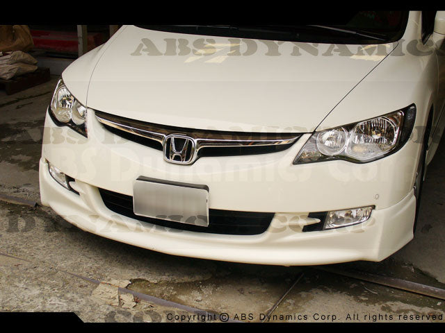 06-08 HONDA CSX 4DR JDM MUGEN FRONT LIP PP (ONLY FOR JDM OEM BUMPER)