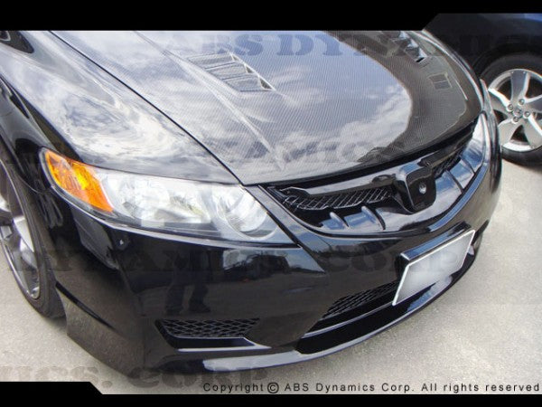 06-11 HONDA CIVIC 4DR USDM TYPE-R FRONT BUMPER COVER W/PP