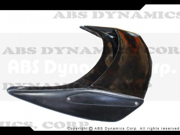 03-05 350Z Z33 NS V.2 STYLE REAR TRUNK SPOILER WING with CARBON FIBER & FIBER GLASS