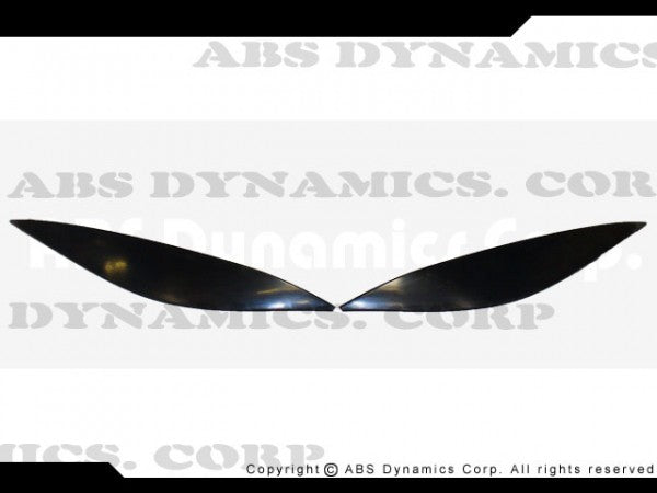 MERCEDES C-CLASS EYEBROWS IN ABS PLASTIC