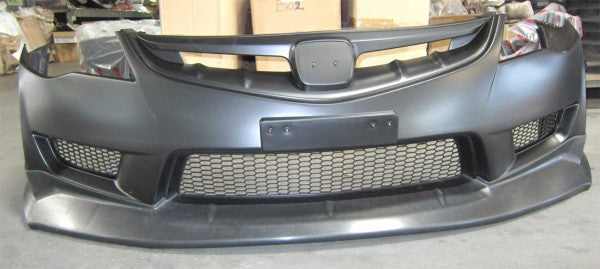 06-11 HONDA CIVIC 4DR JDM MUGEN FRONT LIP (ONLY FOR TYPE-R BUMPER)