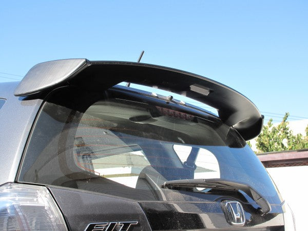 09-12 HONDA FIT REAR HATCH SPOILER WING PLASTIC