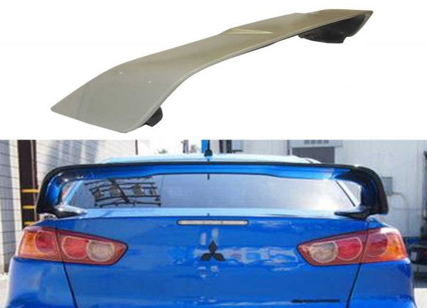 08-13 MITSUBISHI EVO X OEM STYLE SPOILER WING ABS PLASTIC