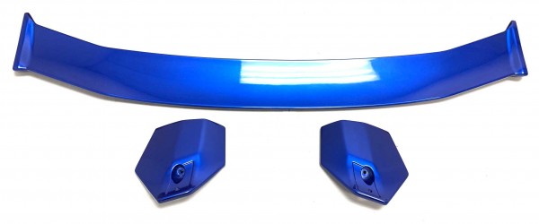 17-21 HONDA CIVIC 5DR PERFORMANCE ROOF SPOILER ABS PLASTIC PAINT B593M