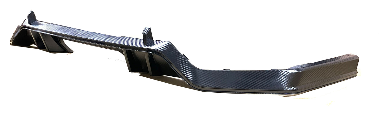 17-20 HONDA CIVIC 10 GEN 4D Si TYPE-R STYLE REAR LIP DIFFUSER PP CARBON FIBER LOOK