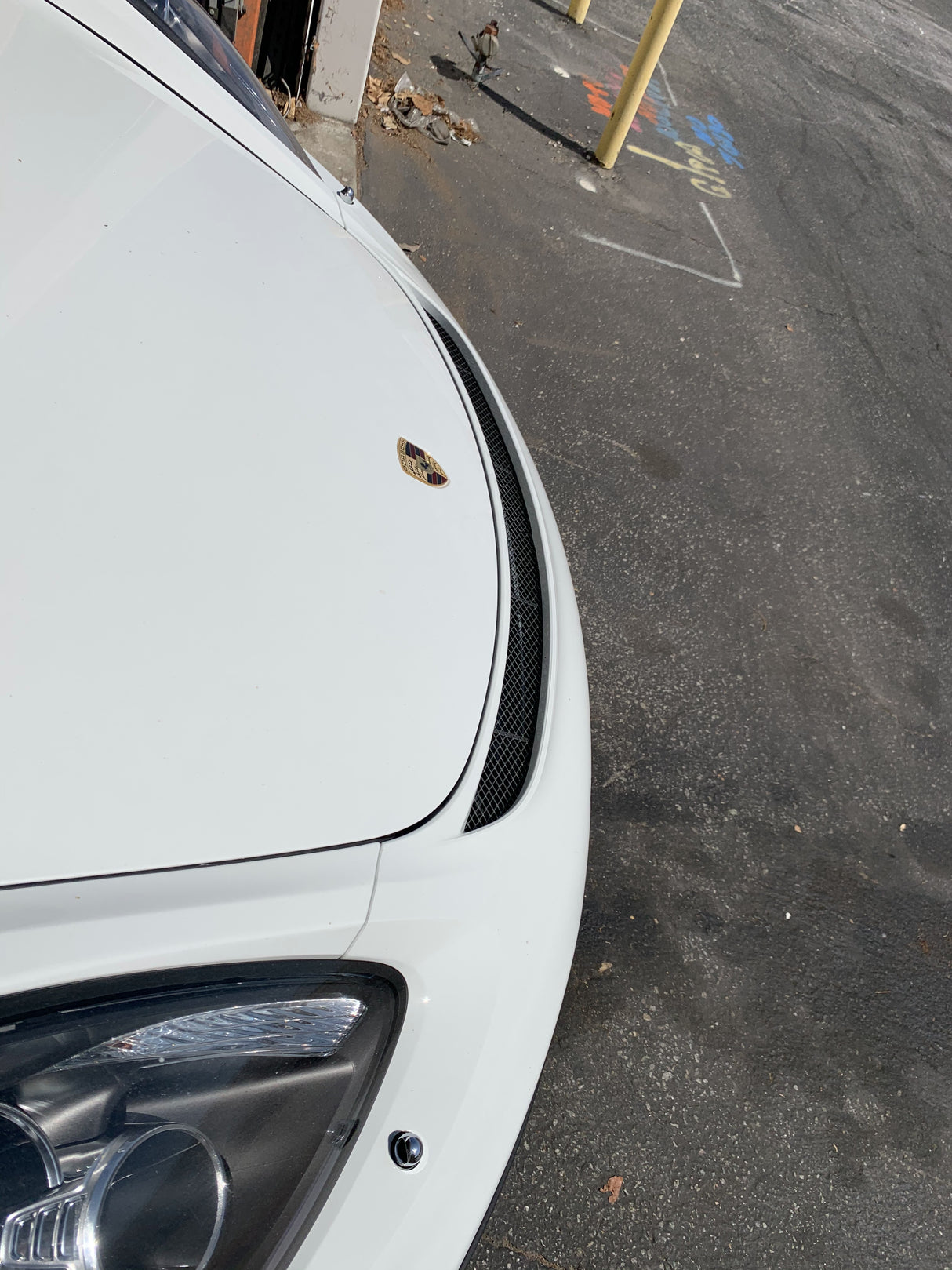 13-16 PORSCHE 981 BOXSTER CAYMAN GT4-STYLE FRONT BUMPER COVER W/ DRL W/O HL WASHER