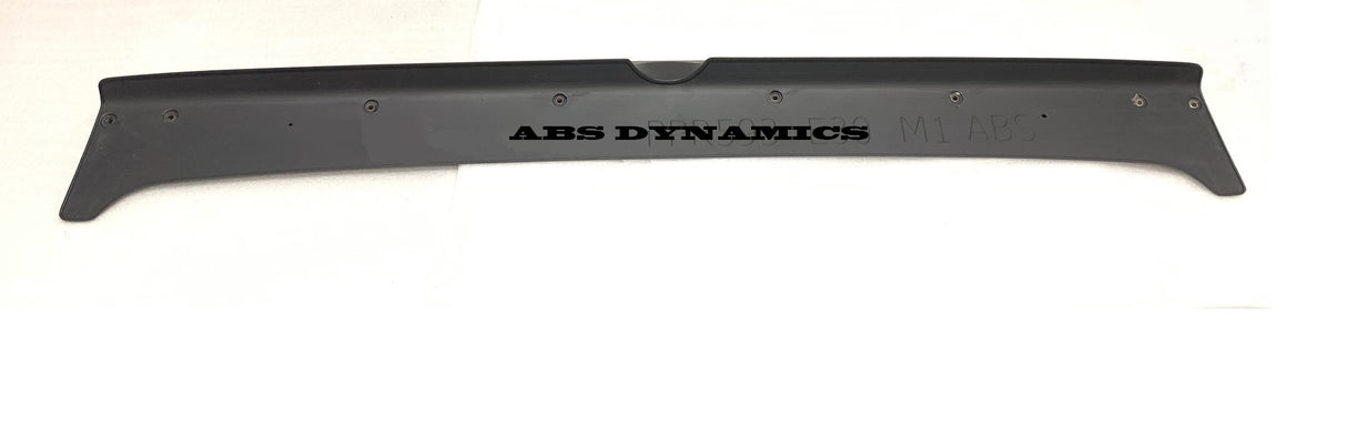 85-91 BMW E30 3-SERIES 2DR & 4DR MTECH 1 TRUNK LID SPOILER (ABS)