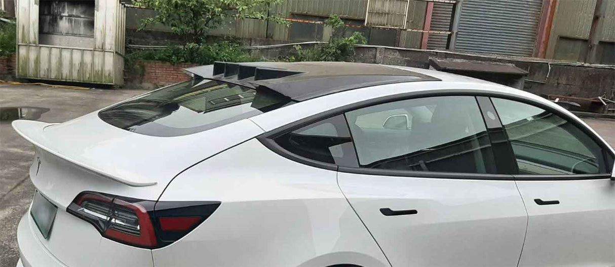 17-22 TESLA MODEL 3 GT STYLE ROOF COVER ABS UNPAINT