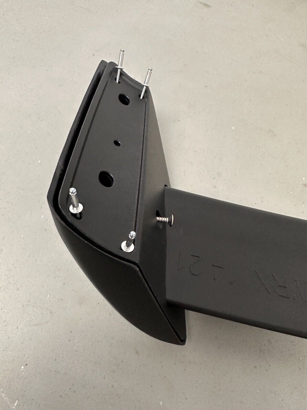 02-07 SUBARU IMPREZA WRX STI V-TYPE ROOF SPOILER ABS PLASTIC UNPAINT