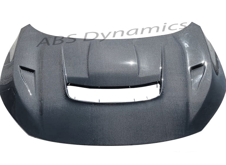 16-21 HONDA ALL CIVIC 2/4/5DR HATCH TYPE-R VARIS STYLE CARBON FIBER HOOD