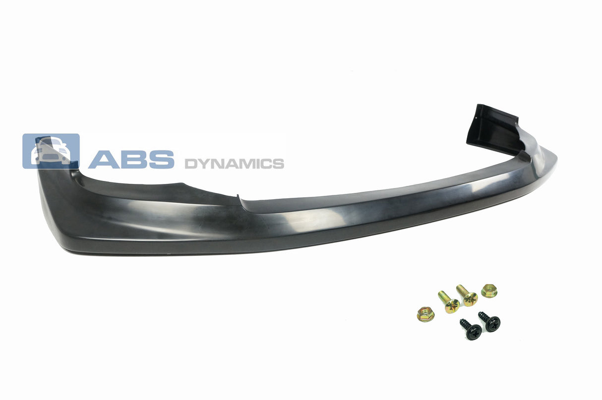 2008-2014 MITSUBISHI EVO X 10 VT- STYLE FRONT LIP PU BLACK UNPAINT (ONLY FIT ON EVO BUMPER)