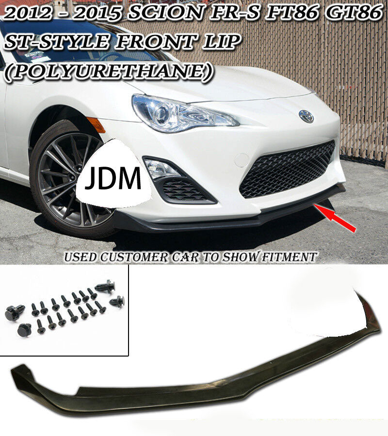12-16 Scion FRS STI-STYLE FRONT LIP (UREHANE)
