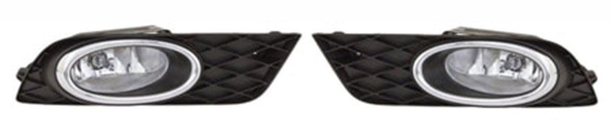 12-15 HONDA CIVIC 4DR FOGLIGHT SET FOR ASIA VERSION OEM FRONT BUMPER USE