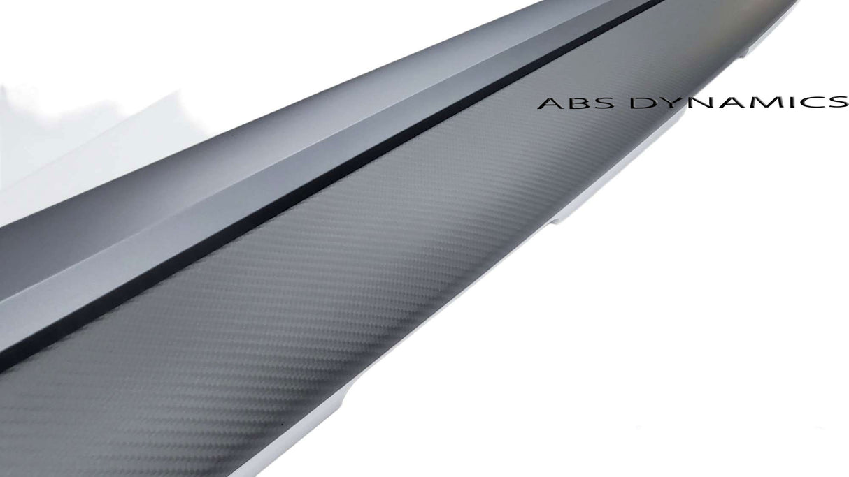 2020 TESLA MODEL Y DASH TRIM COVER MATTE CARBON FIBER