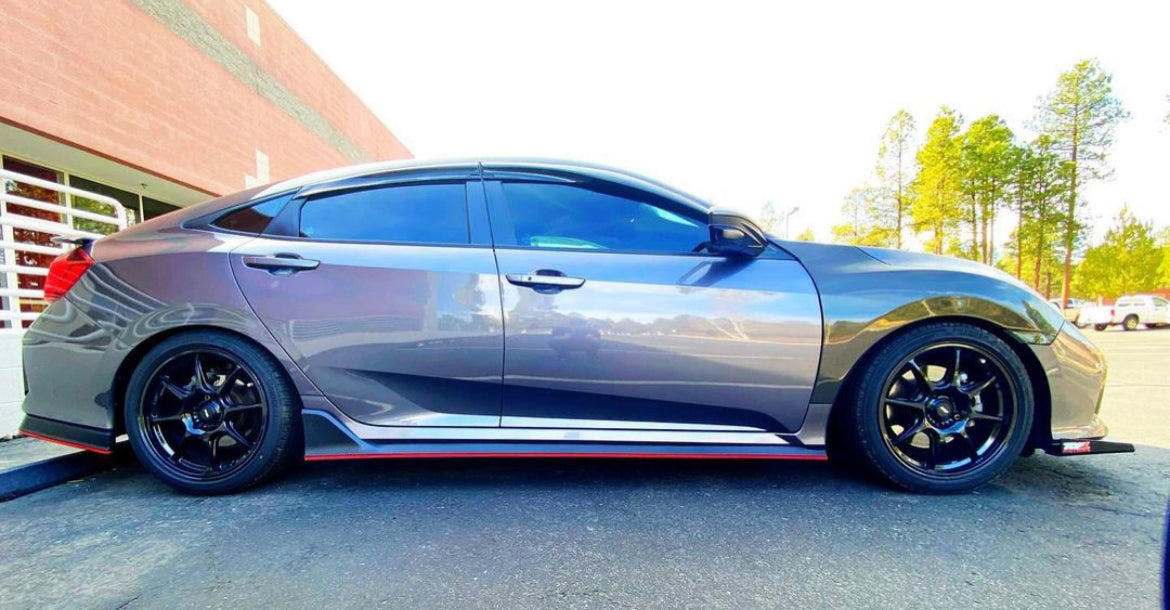 17-20 HONDA CIVIC SEDAN 4DR Si TYPE-R STYLE FULL LIP KIT BUNDLE PP