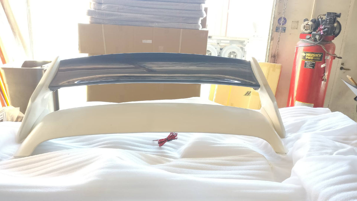 08-14 SUBARU IMPREZA WRX STI VR-STYLE REAR HATCH TRUNK SPOILER FRP+CARBON FIBER