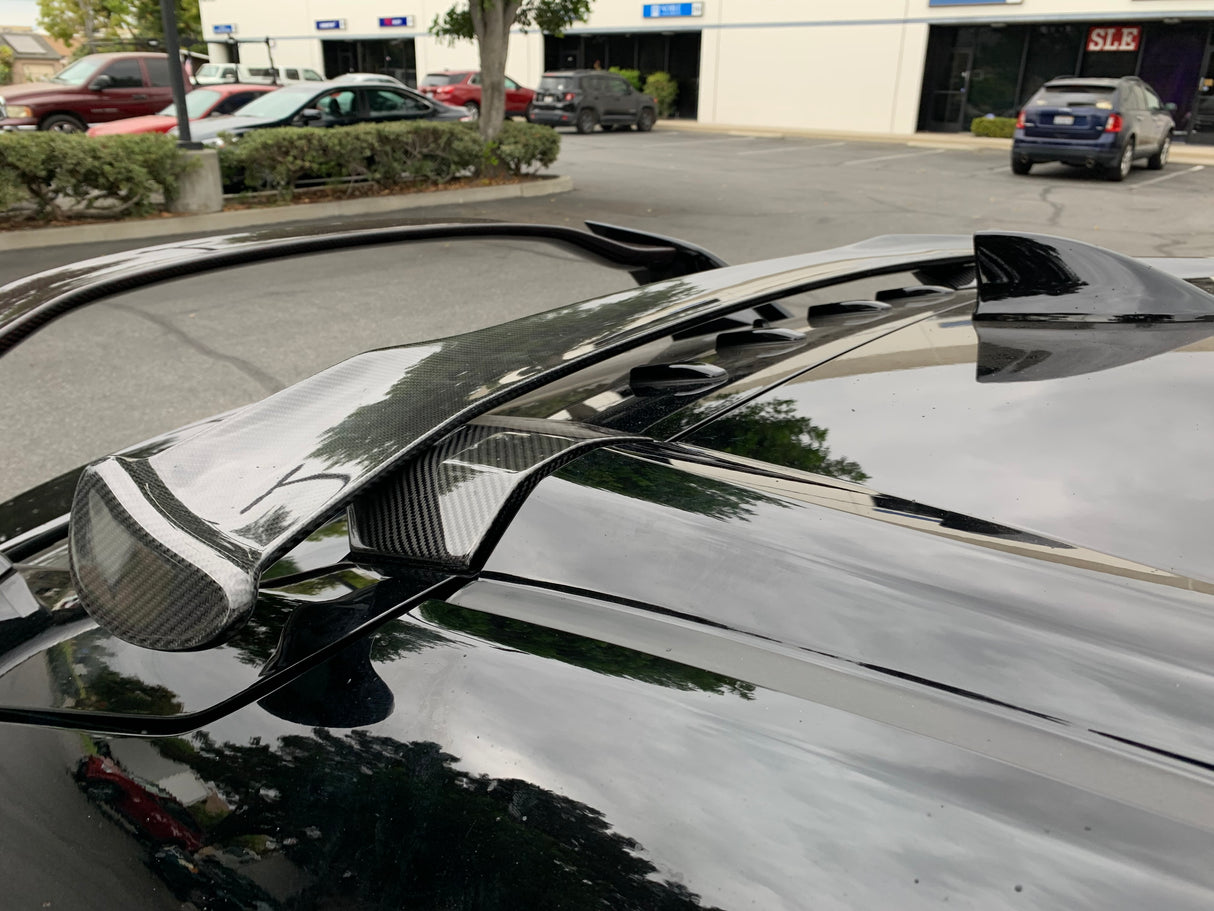 17-20 HONDA CIVIC 5DR SP PERFORMANCE ROOF SPOILER CARBON FIBER