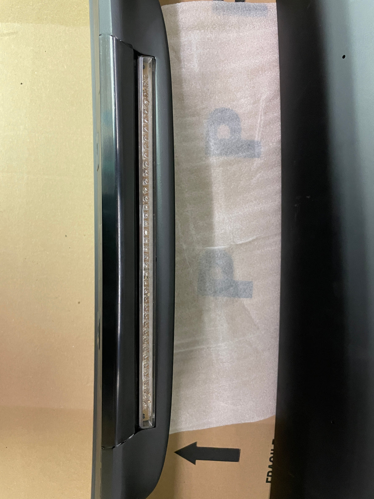 97-00 SUBARU IMPREZA STI REAR TRUNK SPOILER ABS PLASTIC UNPAINT