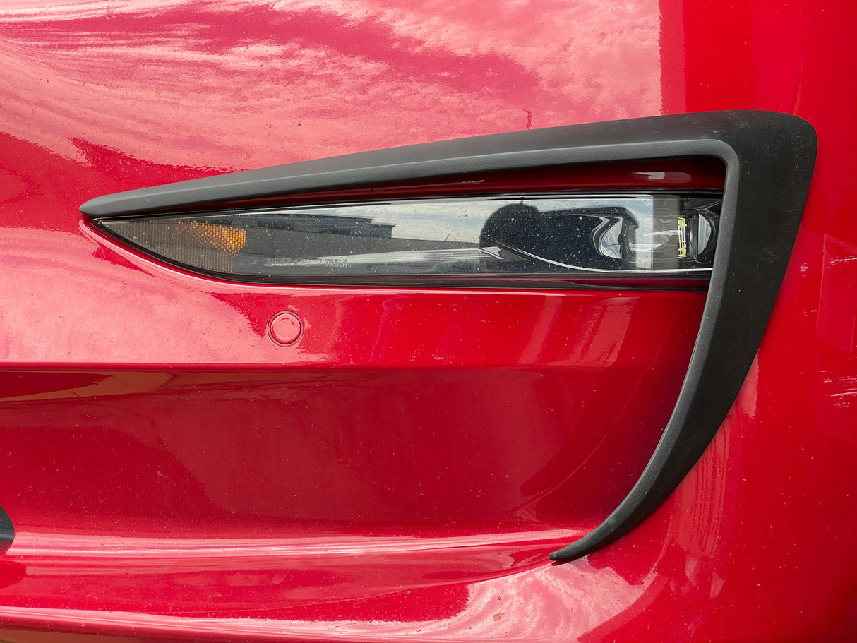 17-22 TESLA MODEL 3 FRONT BUMPER LOWER SPLITTER 1SET FOR OE BUMPER USE