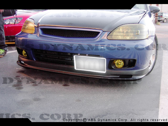 99-00 HONDA CIVIC 2/3/4DR MUGEN FRONT BUMPER LOWER LIP SPOILER (PP)