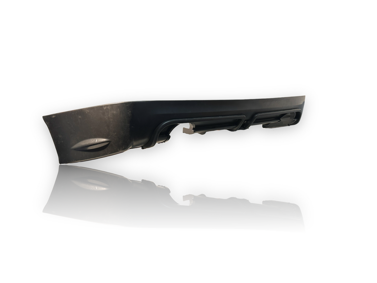 99-00 HONDA CIVIC 2/4DR MU RR REAR BUMPER LIP WITH LED BRAKE LIGHT PP UNPAINT