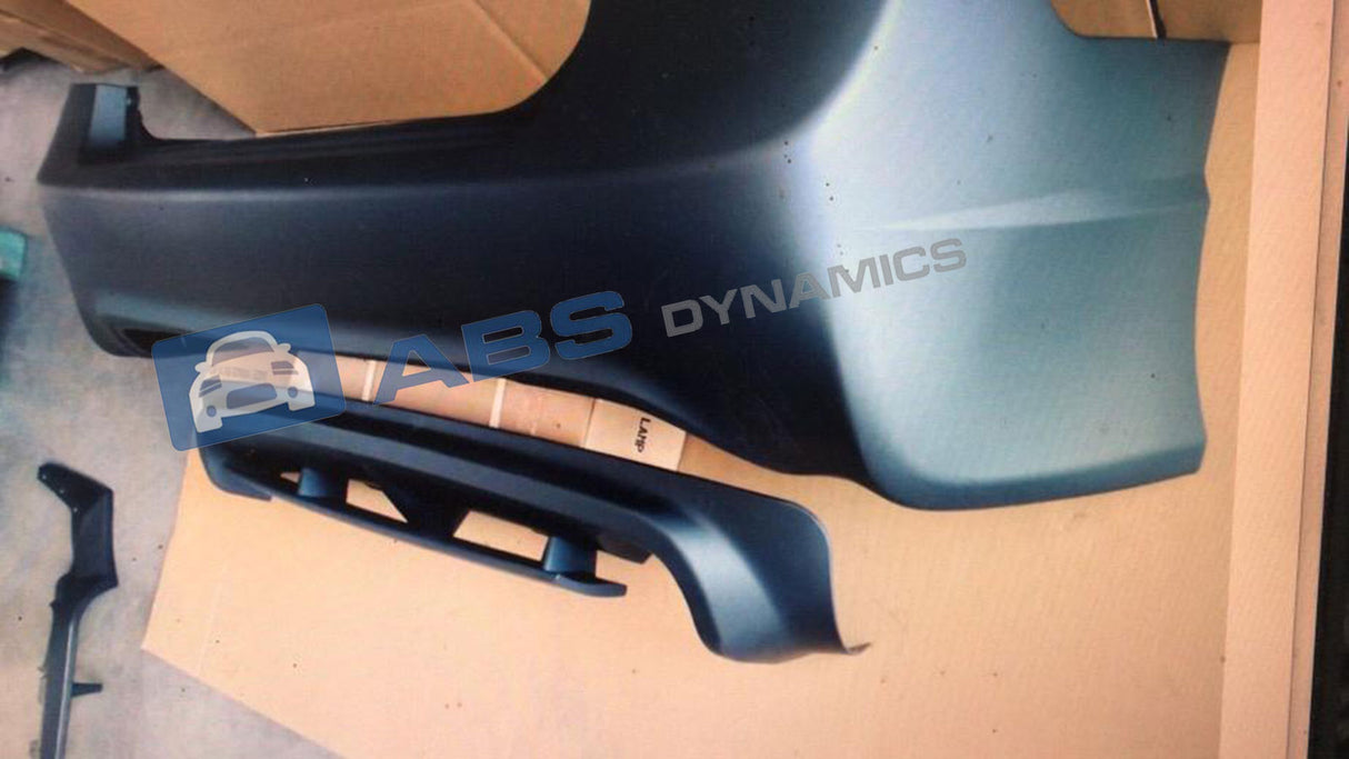 06-11 Honda Civic 4dr JDM Type-R Rear Bumper with Diffuser MUGEN Style Unpaint Plastic